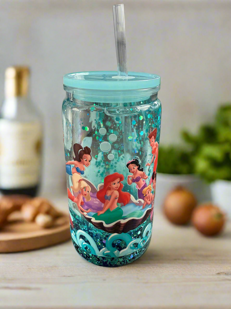16oz TLM Lava Drip Cup with Light Blue Lid ~ Ready to Ship