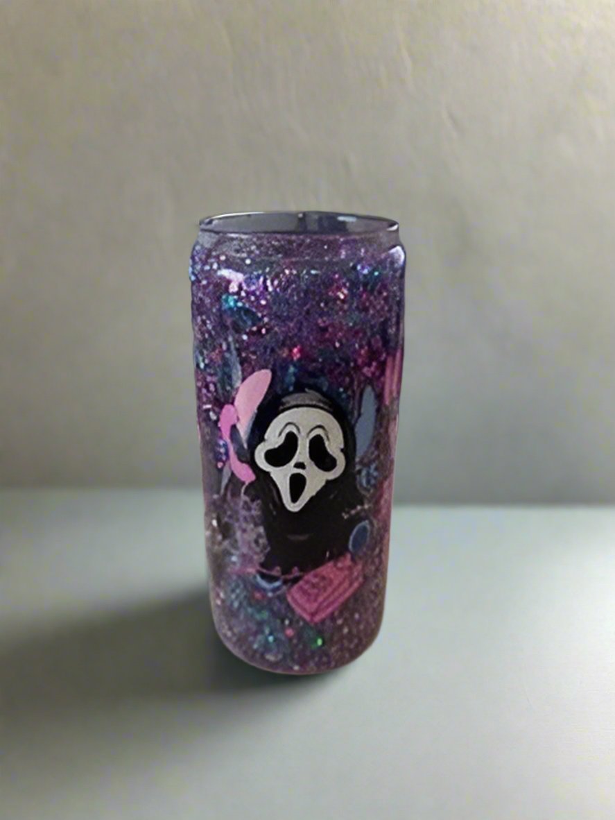 16oz Halloween Snow Globe Cup (Fast Flow) - Ready to Ship