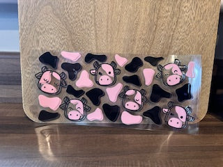 Black & Pink Cow