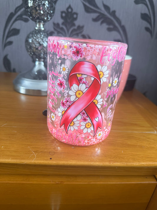 15oz Snow Globe Cup with Handle