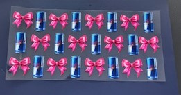 Energy Drink & Pink Bows