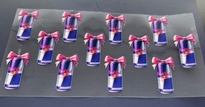 Energy Drink Pink Bow
