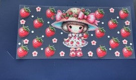 Strawberry Girl with a Hat