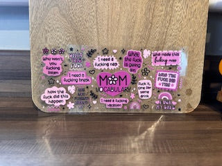 Mum Vocabulary Purple