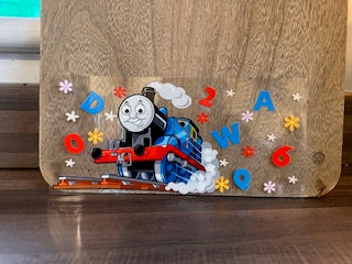 Train Cartoon Style